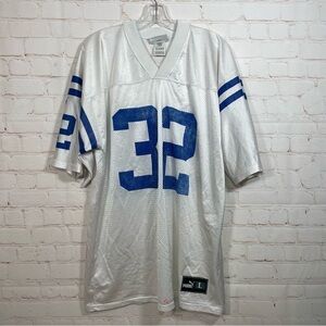 Vintage EDGERRIN JAMES Puma Jersey Mens Large Indianapolis Colts White Away